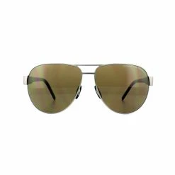 Porsche Design Sunglasses P8632 D V274 Palladium Brown - Grey