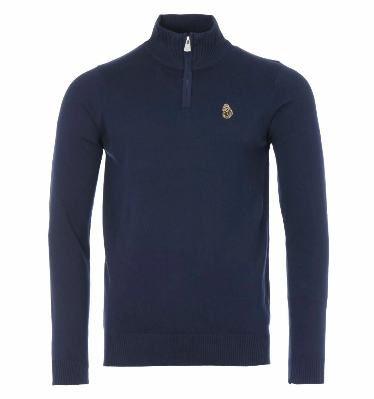 Luke 1977 Pretender Half Zip Jumper - Navy 3 Luke 1977 Pretender Half Zip Jumper - Navy