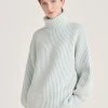 Paisie Striped Turtleneck Jumper - Multicolour