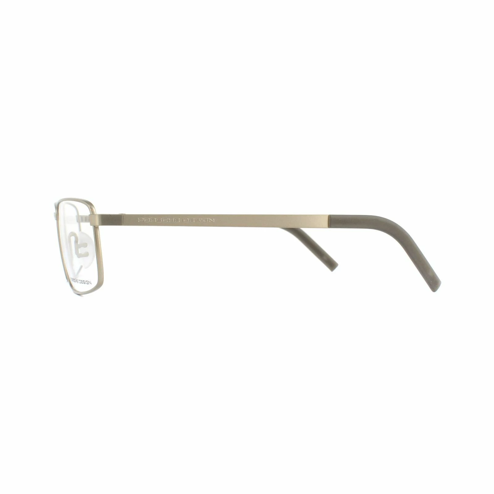 Porsche Design Rectangular Light Gold Mens Glasses Frames 5 Porsche Design Rectangular Light Gold Mens Glasses Frames - Image 3