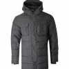 Luke 1977 Utilitarian Technical Hooded Jacket - Charcoal -Cheap Paisie Sales Store 10f681e4da52455482a750a0cb0bfa24