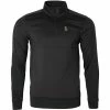 Luke 1977 Tricot Tape Logo Quarter Zip Sweatshirt - Black -Cheap Paisie Sales Store 139a89cfd5c942c5a19d13d66263dece