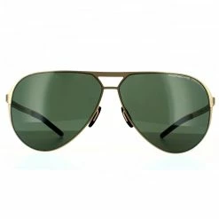 Porsche Design Aviator Mens Gold Green 90041091