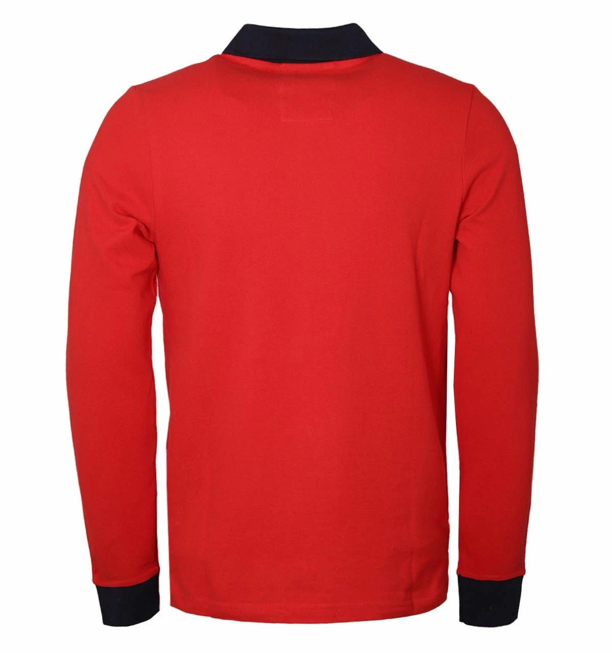 Luke 1977 Bobbys Dream Long Sleeve Polo Shirt - Red 4 Luke 1977 Bobbys Dream Long Sleeve Polo Shirt - Red - Image 2