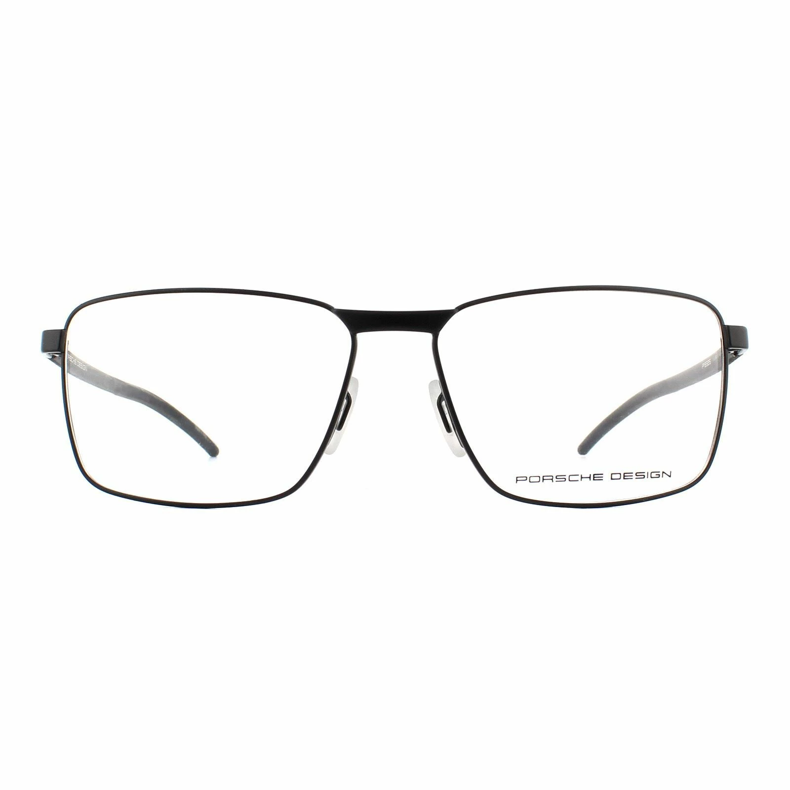 Porsche Design Rectangle Black Mens Glasses Frames 3 Porsche Design Rectangle Black Mens Glasses Frames
