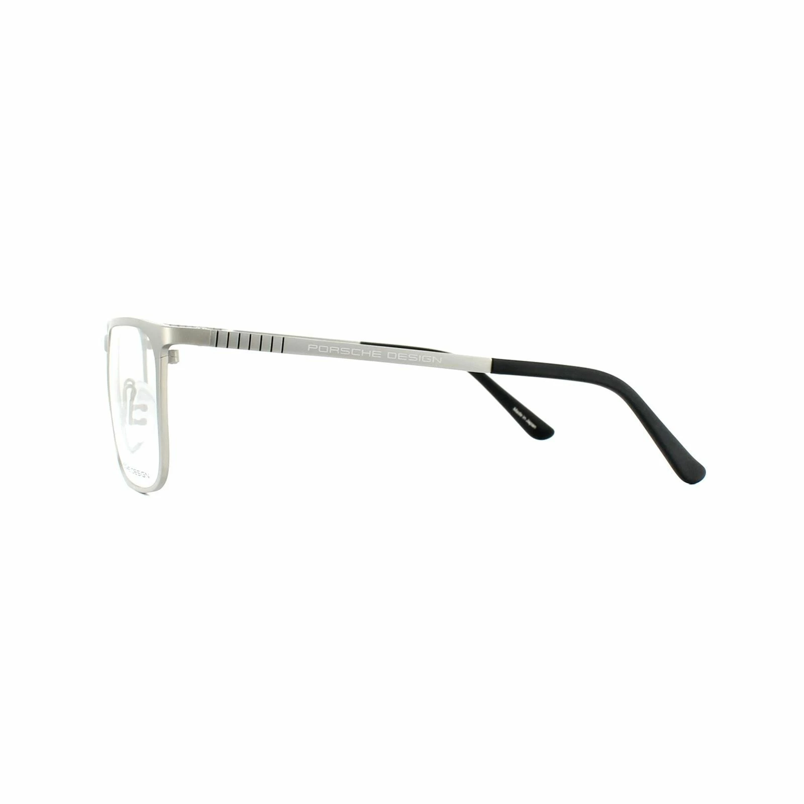 Porsche Design Rectangular Silver Mens Glasses Frames 5 Porsche Design Rectangular Silver Mens Glasses Frames - Image 3