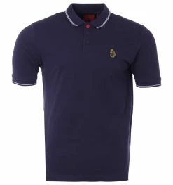 Luke 1977 Texas Tip Polo Shirt - Navy