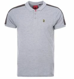 Luke 1977 New Willtape Polo Shirt - Mid Marl Grey