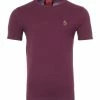 Luke 1977 Trousersnake Crew Neck T-Shirt - Claret - Red