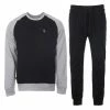 Luke 1977 New Guy Loungewear Set - Black & Mid Grey -Cheap Paisie Sales Store 3404afff7536485a88f16086cc61f7f6