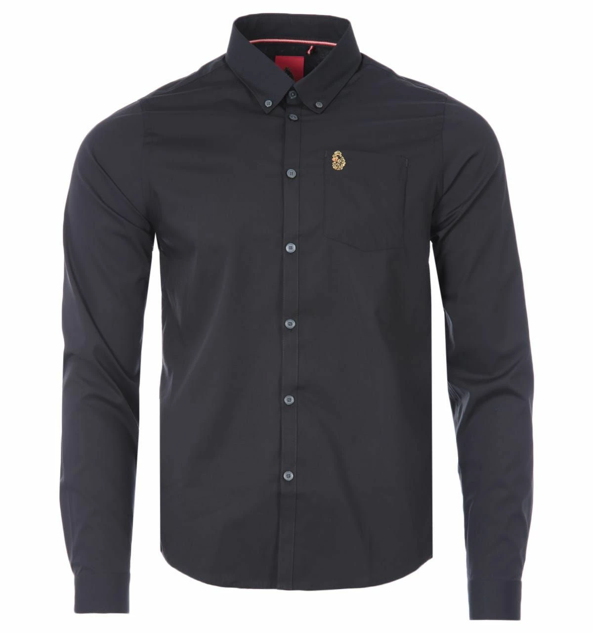 Luke 1977 Telford Stretch Cotton Button Down Shirt - Black 3 Luke 1977 Telford Stretch Cotton Button Down Shirt - Black