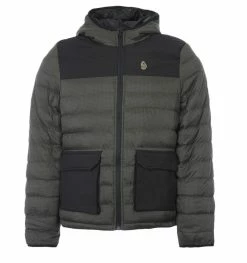 Luke 1977 Return Of The Mac 2 Padded Hooded Jacket - Olive