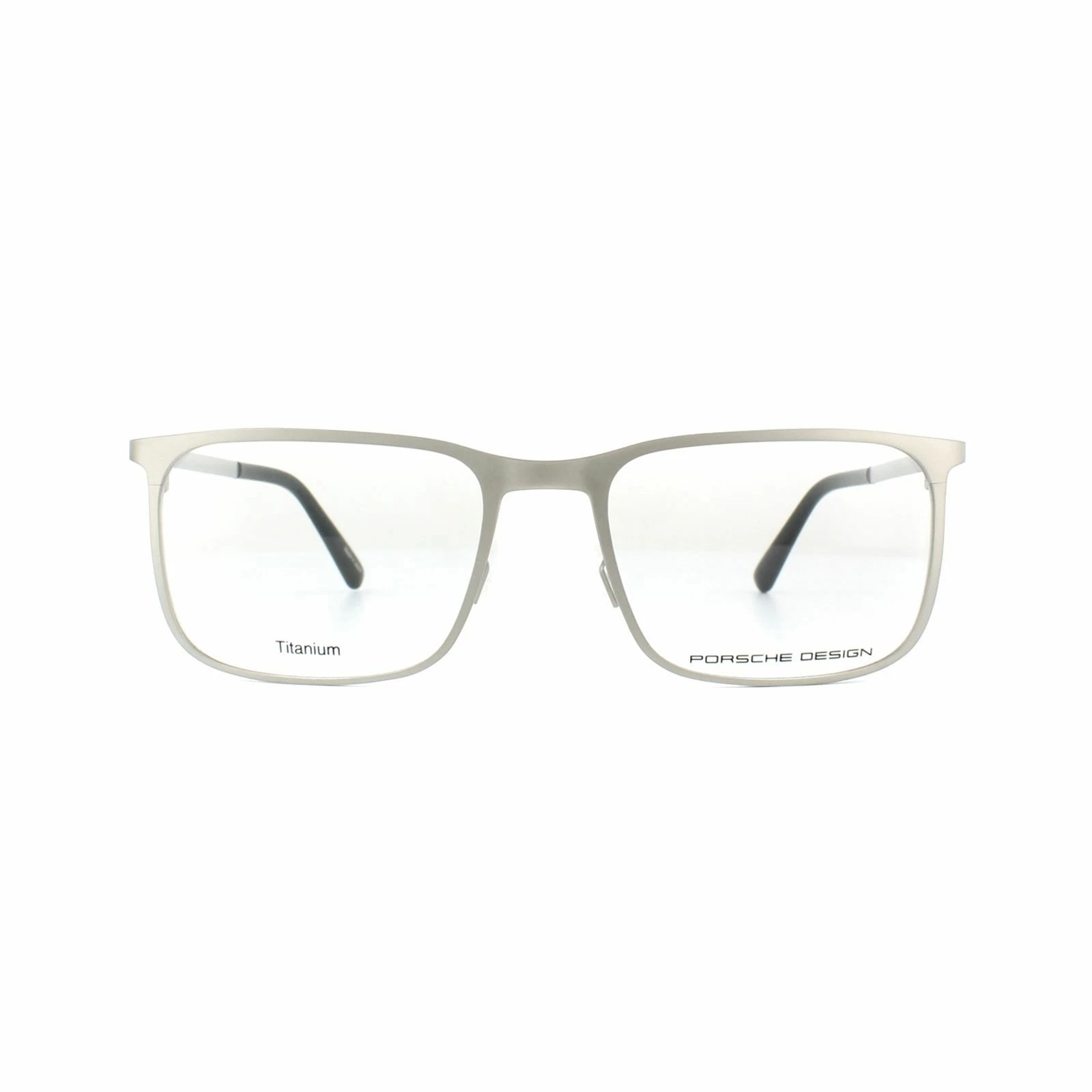 Porsche Design Rectangular Silver Mens Glasses Frames 3 Porsche Design Rectangular Silver Mens Glasses Frames