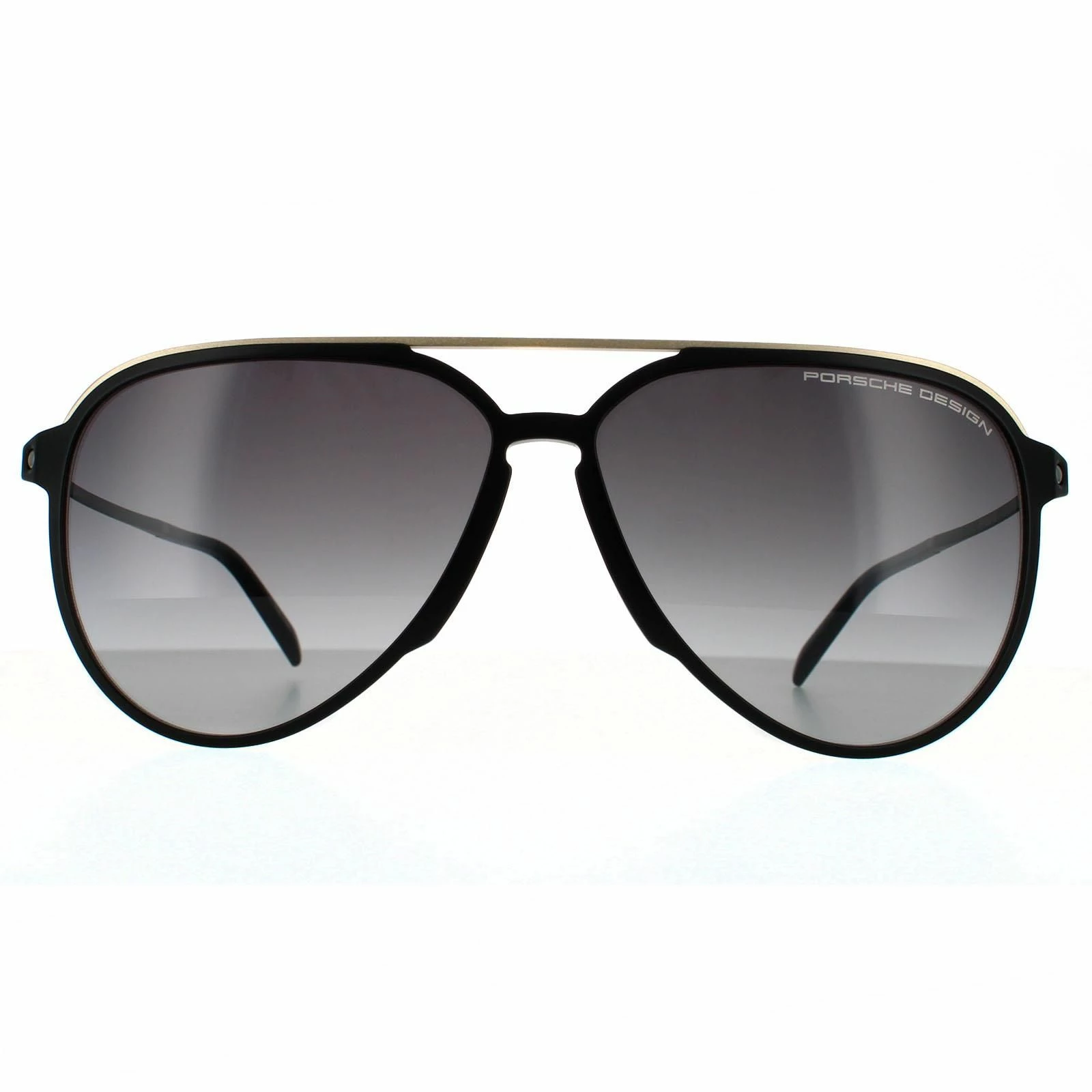Porsche Design Aviator Mens Black Grey Gradient AR Blue 90041091 3 Porsche Design Aviator Mens Black Grey Gradient AR Blue 90041091