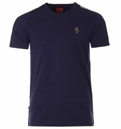 Luke 1977 Ciruella Crew Neck T-Shirt - Navy