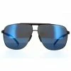 Porsche Design Aviator Mens Gun Dark Blue Mirrored 90041091 - Grey -Cheap Paisie Sales Store 48e67d718dcc426294a1679a1a923aaf
