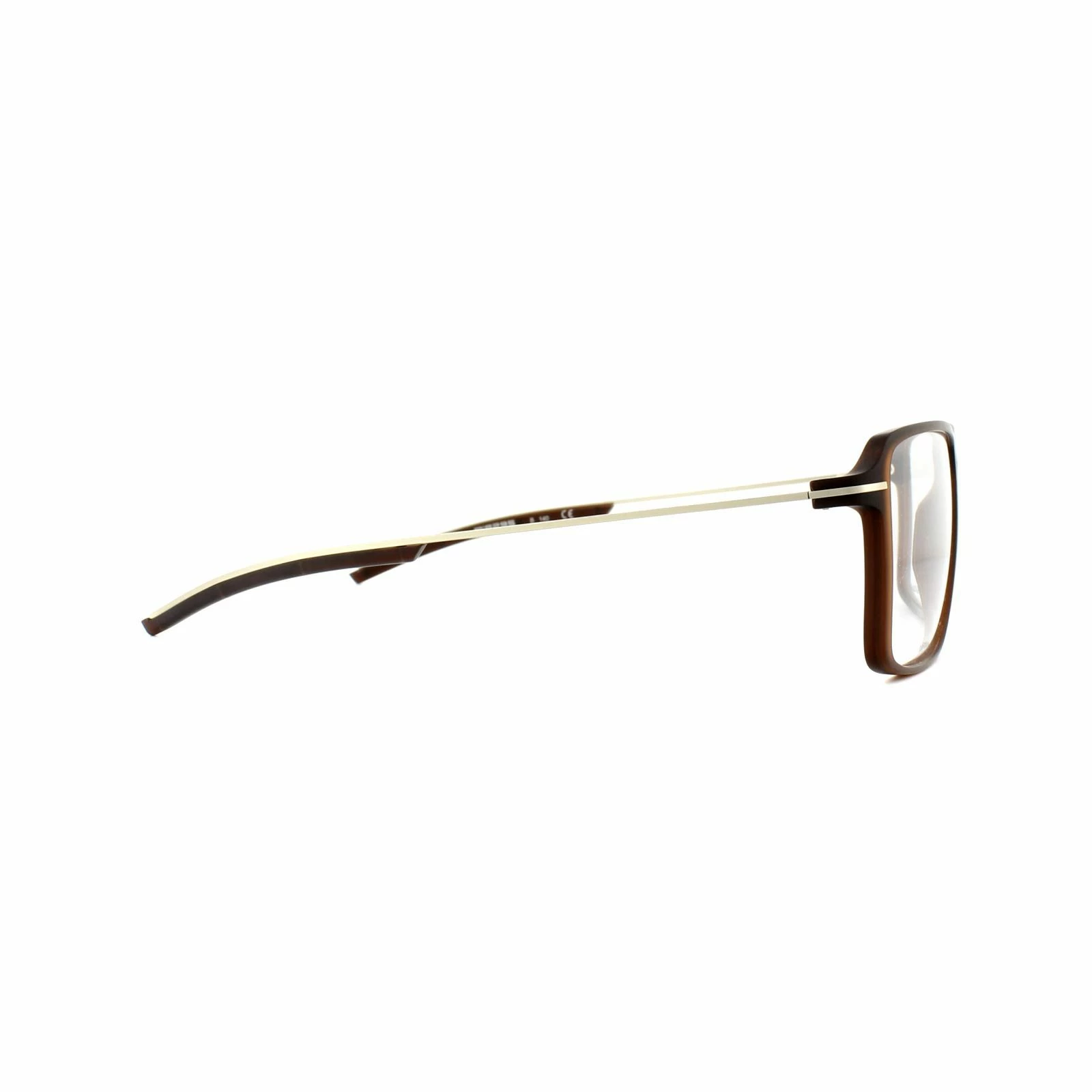 Porsche Design Rectangular Brown Mens Glasses Frames 6 Porsche Design Rectangular Brown Mens Glasses Frames - Image 4