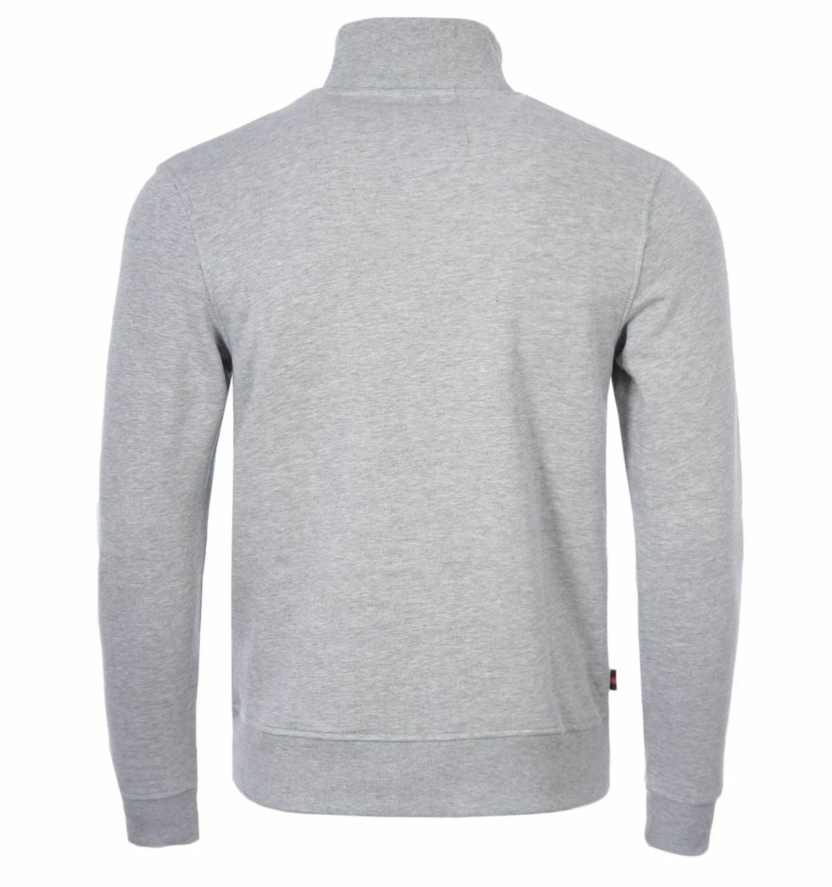 Luke 1977 Higgs Quarter Zip Sweatshirt - Mid Marl Grey 4 Luke 1977 Higgs Quarter Zip Sweatshirt - Mid Marl Grey - Image 2