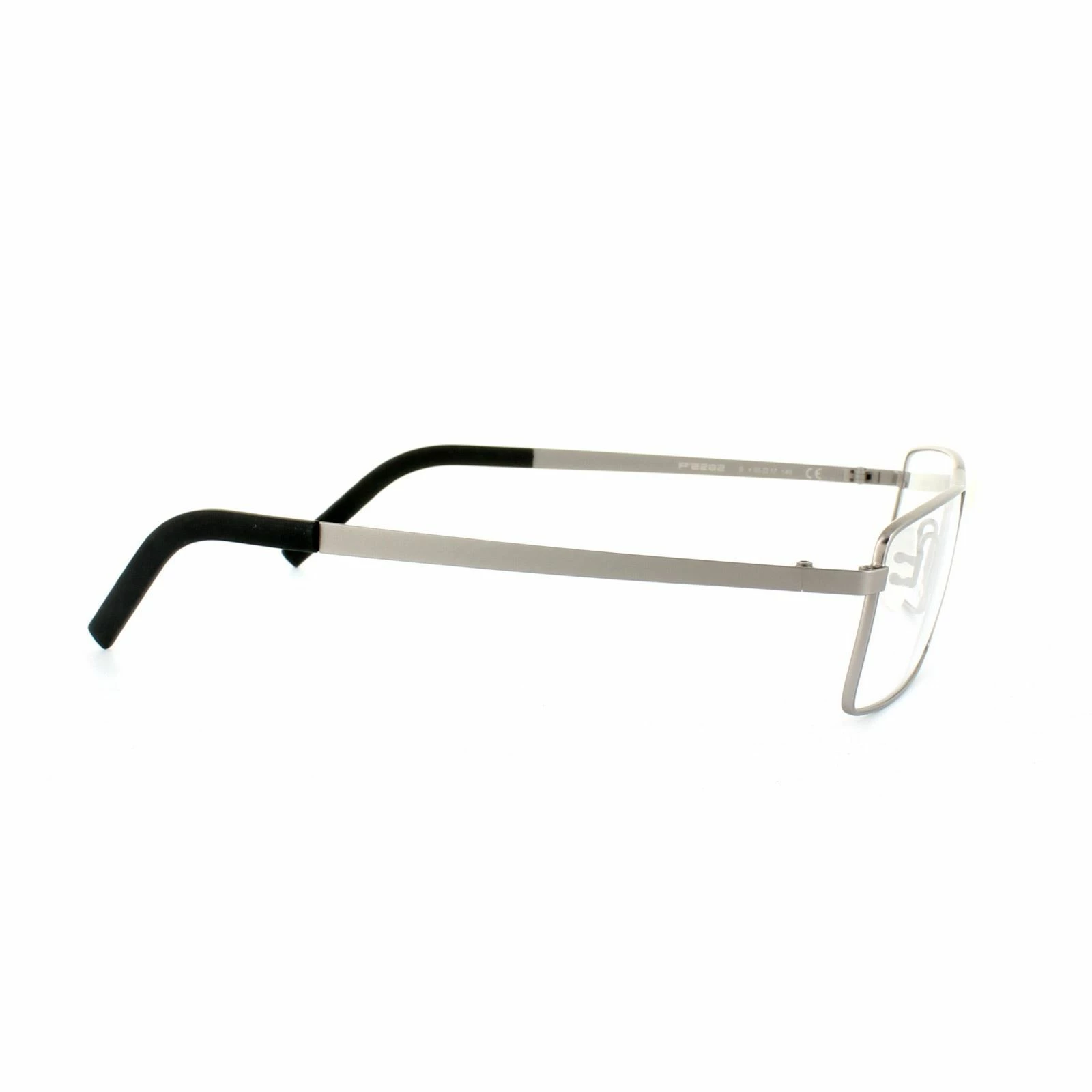 Porsche Design Rectangular Light Gun Mens Glasses Frames - Grey 5 Porsche Design Rectangular Light Gun Mens Glasses Frames - Grey - Image 3