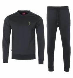 Men's Luke 1977 Trico Tracksuit in Black
