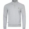 Luke 1977 Higgs Quarter Zip Sweatshirt - Mid Marl Grey -Cheap Paisie Sales Store 57ee7a75f95c40e3bc1c962b1f983bf3