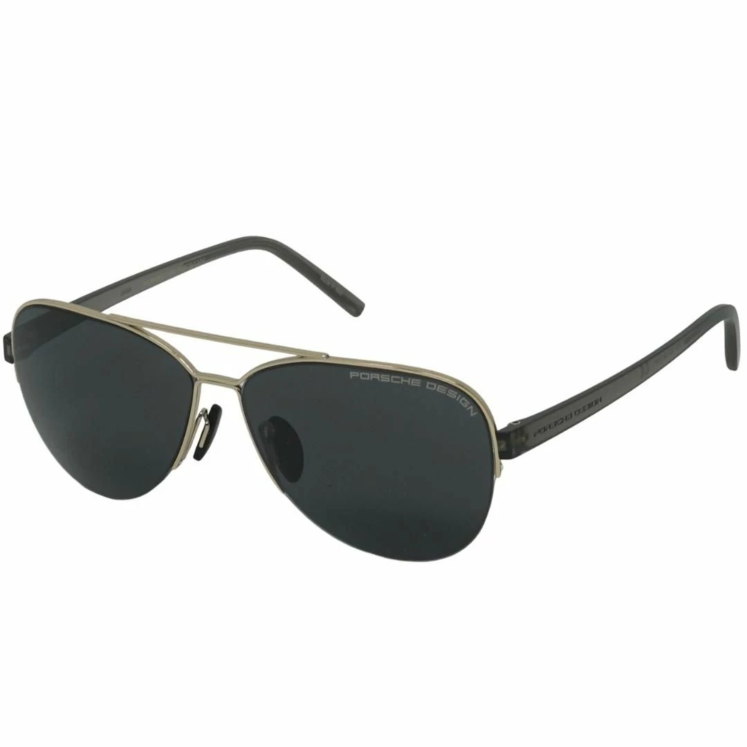 Porsche Design P8676 D 58 Gold Sunglasses 5 Porsche Design P8676 D 58 Gold Sunglasses - Image 3