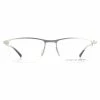Porsche Design Semi Rimless Womens Palladium P8371 - Silver