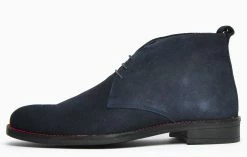 Lambretta Original Chukka Suede 121 Mens - Navy