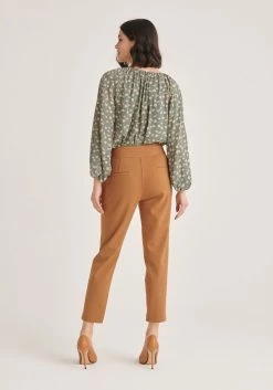 Paisie Floral Top with Balloon Sleeves - Multicolour -Cheap Paisie Sales Store 680b62bc774446e480bc7827875e2824