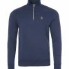 Luke 1977 Higgs Quarter Zip Sweatshirt - Navy -Cheap Paisie Sales Store 6af4dd46c6da4b1e9d96fc10f8082761