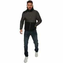 Men's Luke 1977 Bubbla 2 Jacket in Grey Marl -Cheap Paisie Sales Store 70a523c93cbb4c189842f872d9175f09