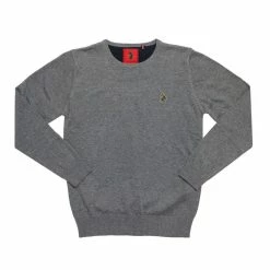 Boy's Luke 1977 Junior Gerrard Knit in Grey -Cheap Paisie Sales Store 73c9cfa5a20440cc8ce1320ee4983044