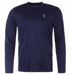 Luke 1977 Chalk Performance Long Sleeve T-Shirt - Navy