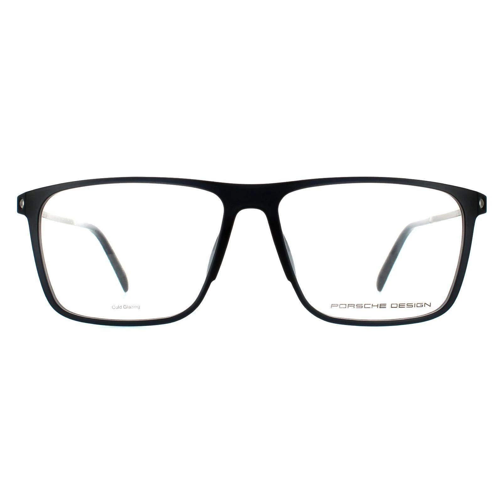 Porsche Design Rectangle Mens Grey Glasses Frames 3 Porsche Design Rectangle Mens Grey Glasses Frames