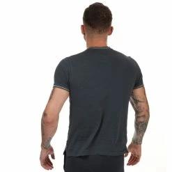 Men's Luke 1977 Looper Contrast Rib Neck T- Shirt in Grey -Cheap Paisie Sales Store 7adecfc839bb437483f076cd20929fc3
