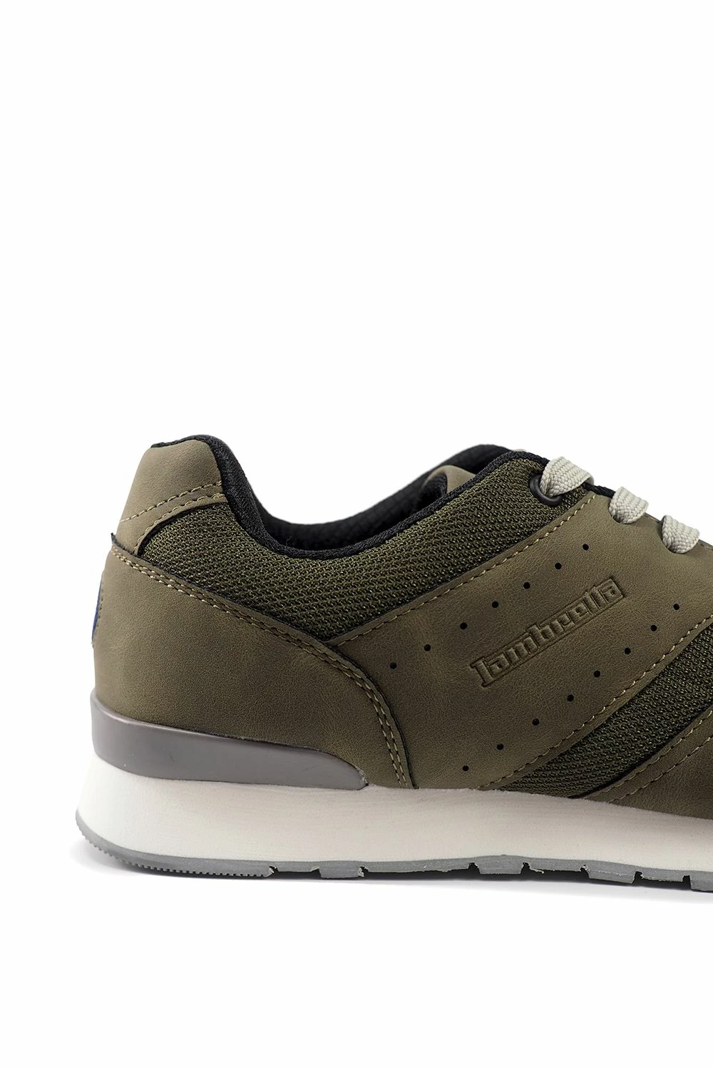 Lambretta Men's 'Echo' Khaki Trainer 7 Lambretta Men's 'Echo' Khaki Trainer - Image 5