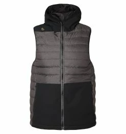 Luke 1977 Bubblas 2 Hooded Gilet - Grey Marl