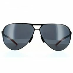 Porsche Design Aviator Mens Black Blue Silver Mirror 90041091