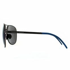 Porsche Design Aviator Mens Dark Gun Blue Mirror 90041091 - Grey -Cheap Paisie Sales Store 90f33bb5ef02482d9bfb32f2aebb52a4