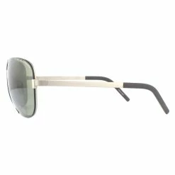 Porsche Design Sunglasses P8678 B Silver Olive Mirrored and Grey -Cheap Paisie Sales Store 9327b4be80c74dc68d46789fecabbcc7