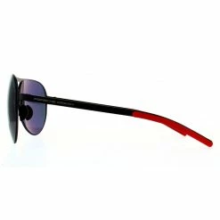 Porsche Design Aviator Mens Black Blue Silver Mirror 90041091 -Cheap Paisie Sales Store 9dbe3cec5eb24910ad58b4180e0b4a7a