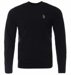 Luke 1977 Bulked Performance Crew Neck Sweatshirt - Black