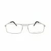 Porsche Design Rectangular Light Gun Mens Glasses Frames - Grey