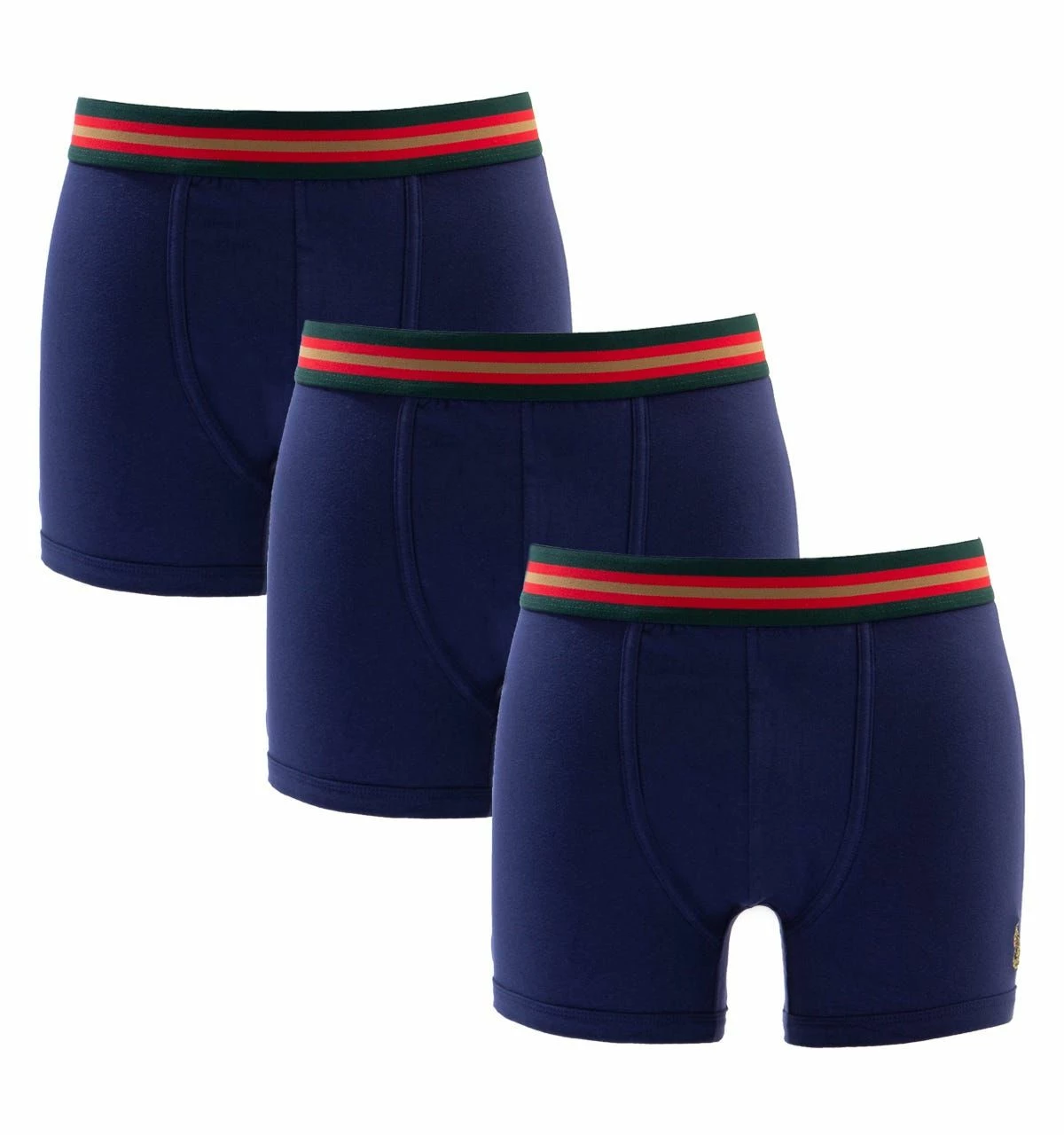 Luke 1977 Three Pack Boxer Trunk - Navy Stripe 3 Luke 1977 Three Pack Boxer Trunk - Navy Stripe