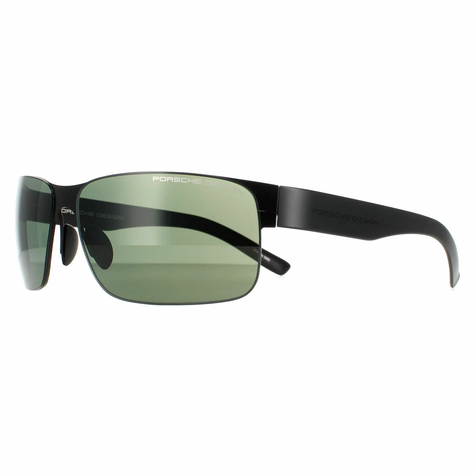 Porsche Design Rectangle Mens Black Green P8573 4 Porsche Design Rectangle Mens Black Green P8573 - Image 2