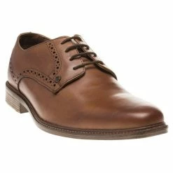 Lambretta Harvey Derby Shoes - Tan