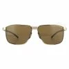 Porsche Design Rimless Mens Gold Brown Sunglasses -Cheap Paisie Sales Store af79269143da4700b73f9207e76f5575