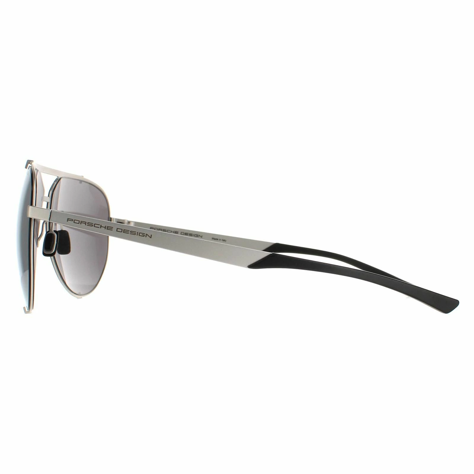 Porsche Design Aviator Mens Palladium Black Mercury Silver Mirror P8920 5 Porsche Design Aviator Mens Palladium Black Mercury Silver Mirror P8920 - Image 3