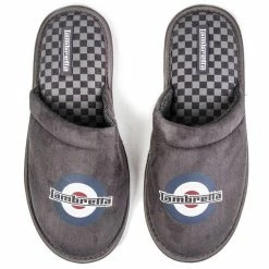 Lambretta Lazy Slippers - Grey -Cheap Paisie Sales Store b5c633f0561a402a82cac23f985ff228