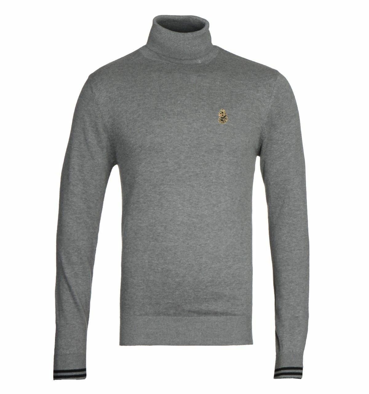 Luke 1977 Turtles Neck Jumper - Grey 3 Luke 1977 Turtles Neck Jumper - Grey